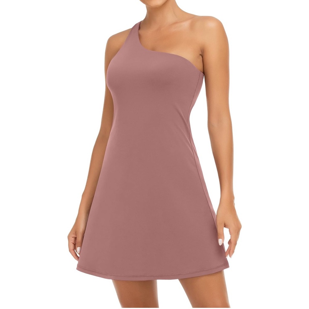 NWOT Blush Tennis Dress with Shorts